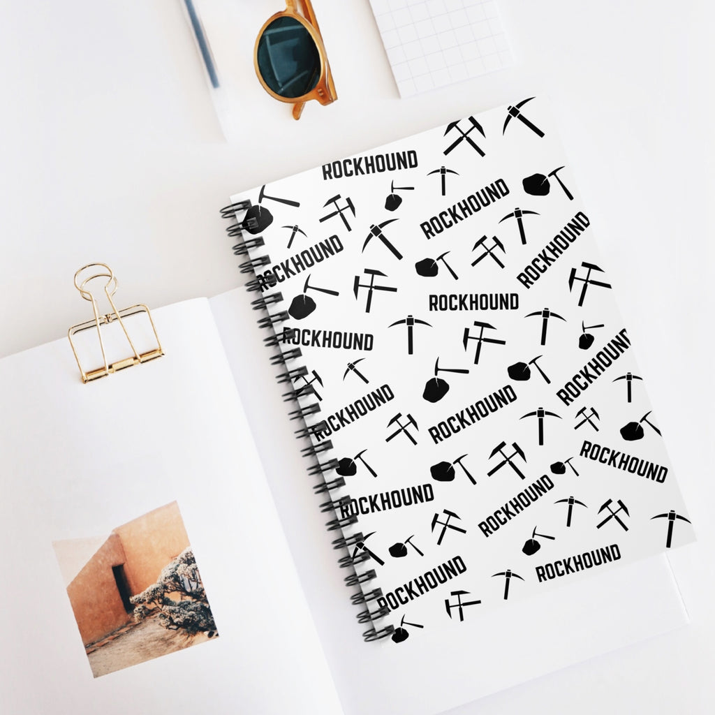 Rockhound Spiral Notebook – Geology Journal for Crystal, Mineral, Fossil & Rock Collectors