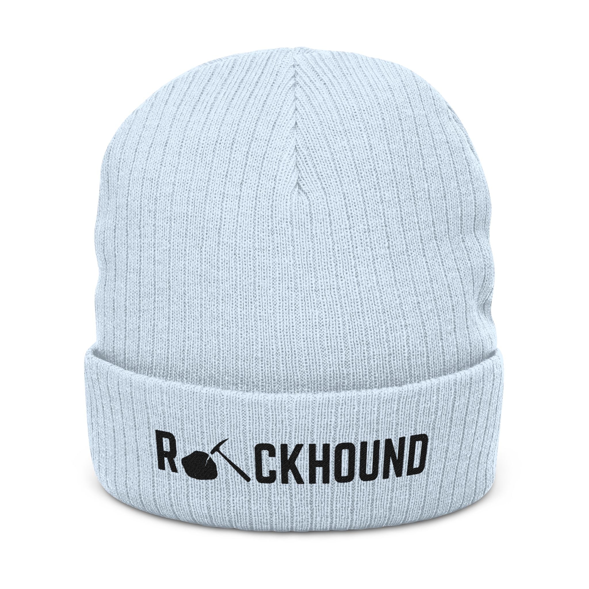 Rockhound Beanie – Embroidered Knit Hat for Crystal Lovers & Geology Enthusiasts