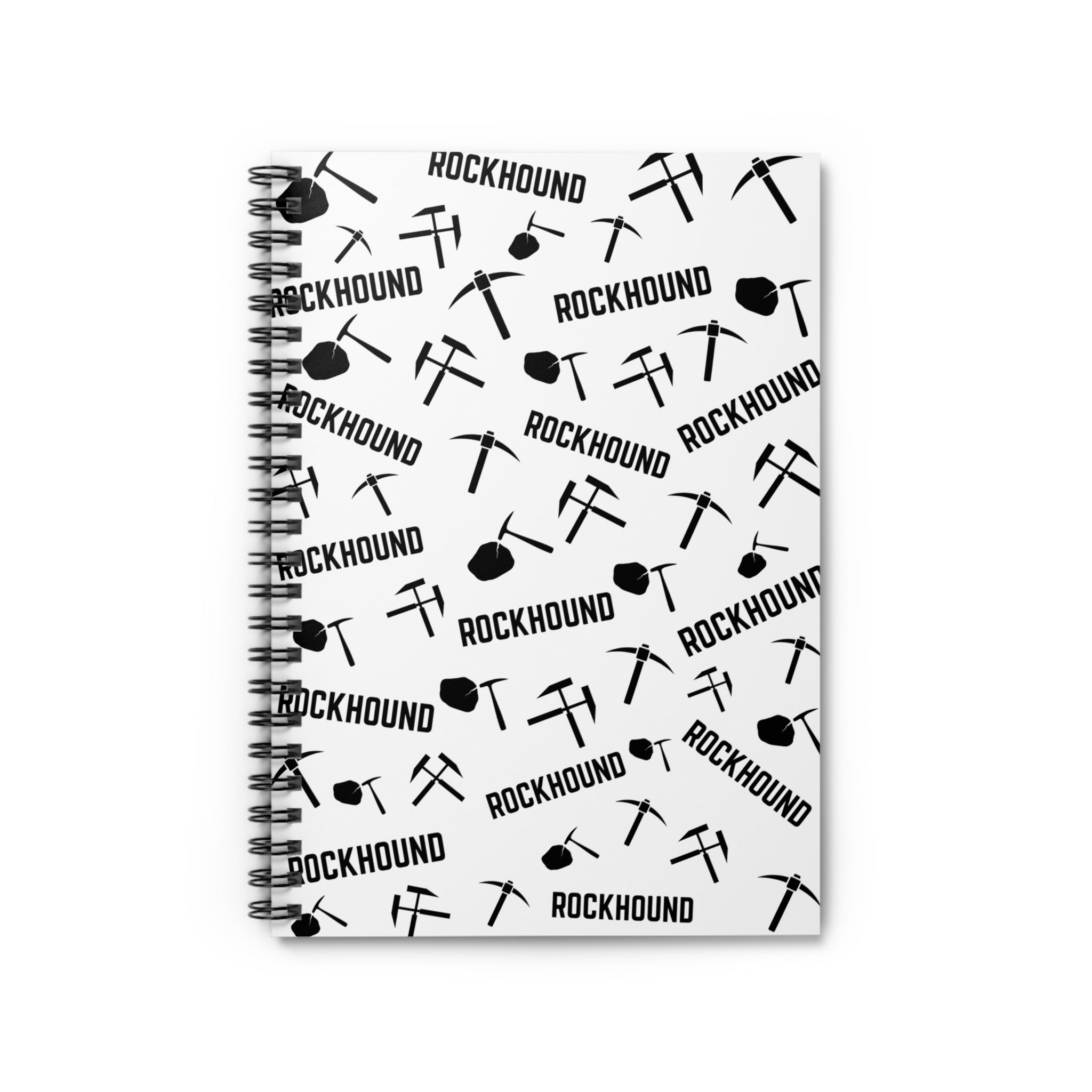 Rockhound Spiral Notebook – Geology Journal for Crystal, Mineral, Fossil & Rock Collectors