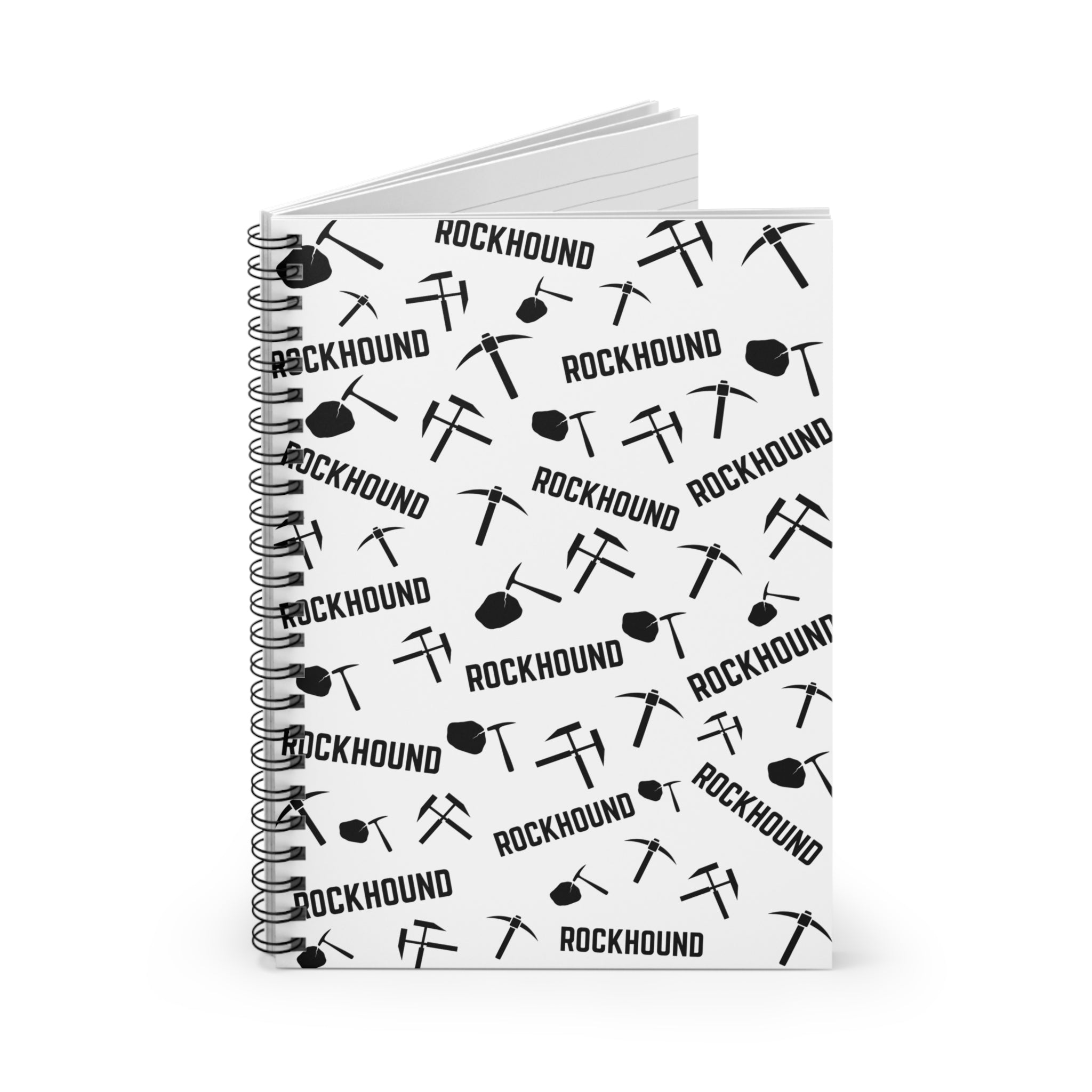 Rockhound Spiral Notebook – Geology Journal for Crystal, Mineral, Fossil & Rock Collectors