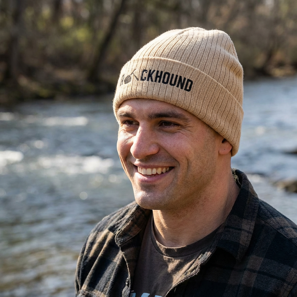 Rockhound Beanie – Embroidered Knit Hat for Crystal Lovers & Geology Enthusiasts