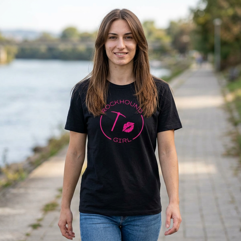 Women’s Rockhound T-Shirt – Geology Shirt for Crystal & Mineral Lovers