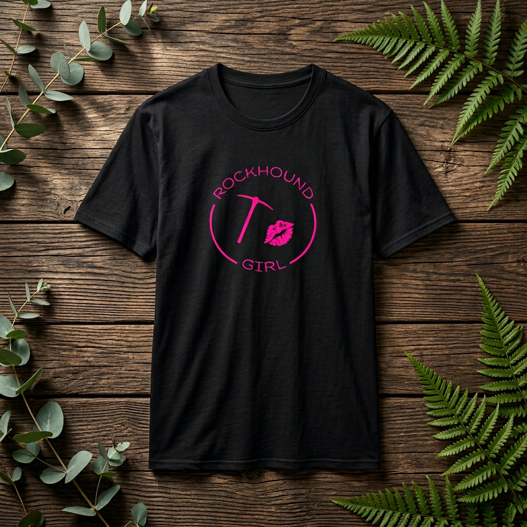 Women’s Rockhound T-Shirt – Geology Shirt for Crystal & Mineral Lovers