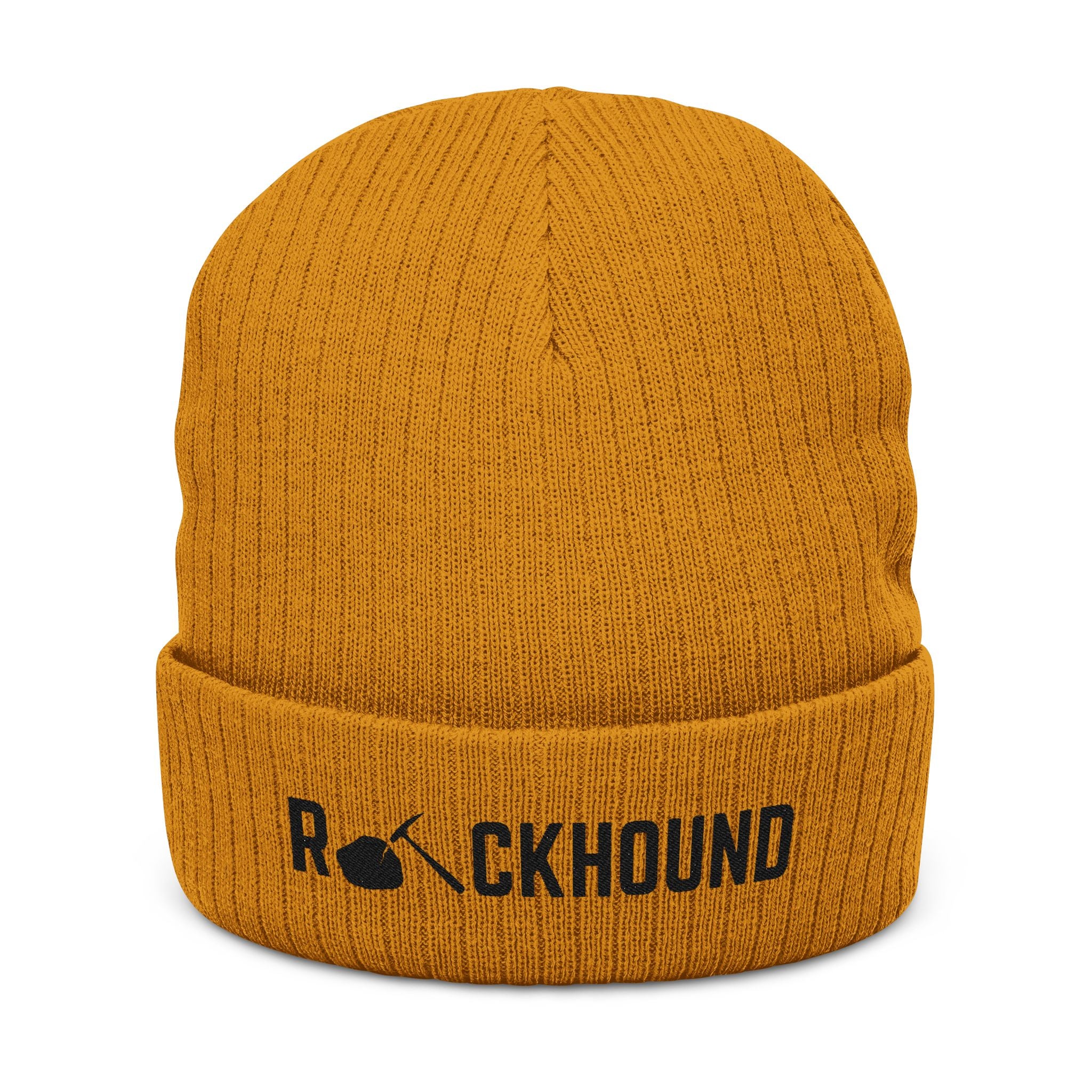 Rockhound Beanie – Embroidered Knit Hat for Crystal Lovers & Geology Enthusiasts