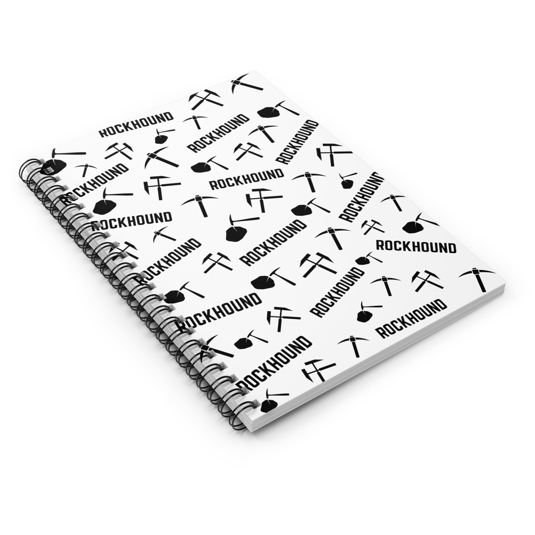 Rockhound Spiral Notebook – Geology Journal for Crystal, Mineral, Fossil & Rock Collectors
