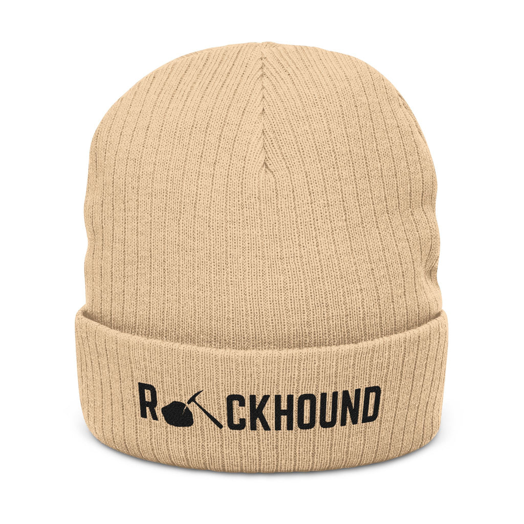Rockhound Beanie – Embroidered Knit Hat for Crystal Lovers & Geology Enthusiasts